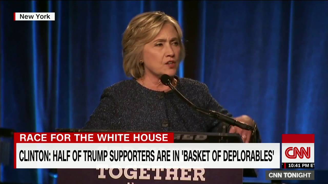 Hillary Clinton Insults, Ridicules Trump Supporters